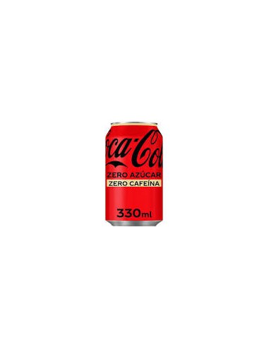 Coca Cola Zero Zero lata 33 cl.