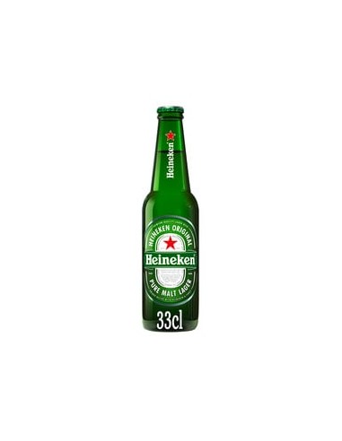 Cerveza Heineken tercio 33 cl.