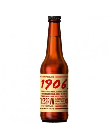 Cerveza Estrella Galicia 1906 Reserva especial tercio 33 cl.