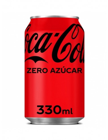 Coca Cola Zero lata 33 cl. importación