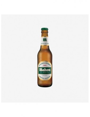 Cerveza Mahou Clásica botellín 25 cl.