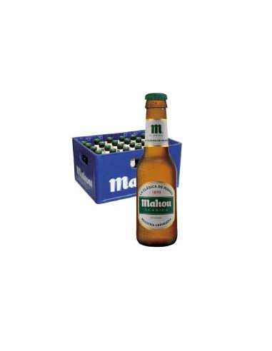 Cerveza Mahou clásica botellín 20 cl.