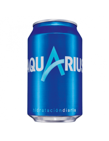 Aquarius limón lata 33 cl.